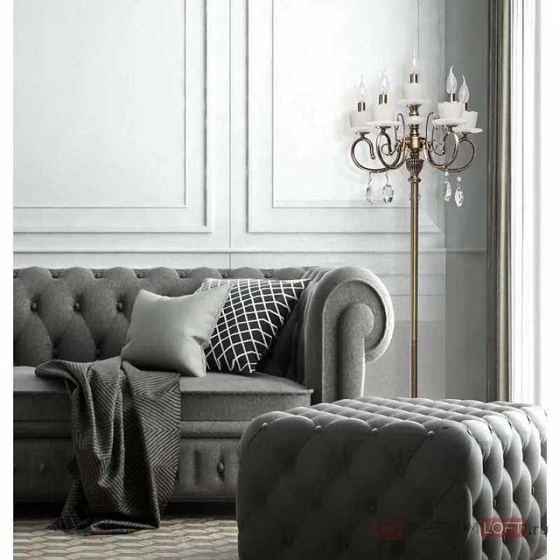 Торшер MW-Light Свеча 32 683040706 от ImperiumLoft