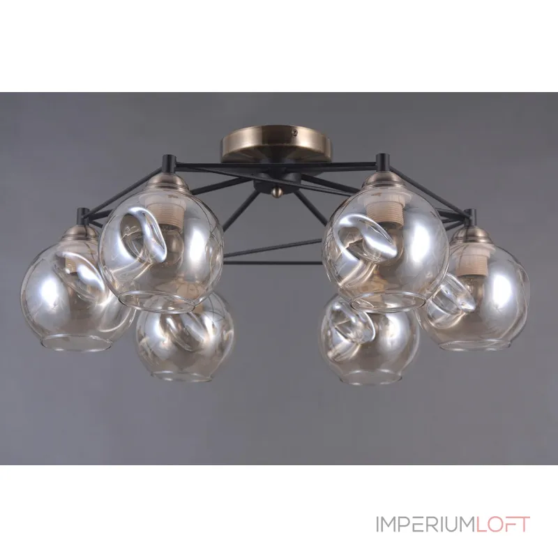 Потолочная люстра Vele Luce Furia VL1882L06 Потолочная люстра Vele Luce Furia VL1882L06