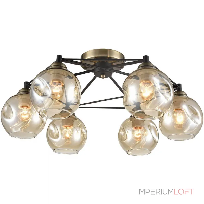 Потолочная люстра Vele Luce Furia VL1882L06 Потолочная люстра Vele Luce Furia VL1882L06