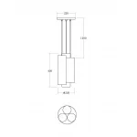 Подвесной светильник Vele Luce Miele VL2092P03
