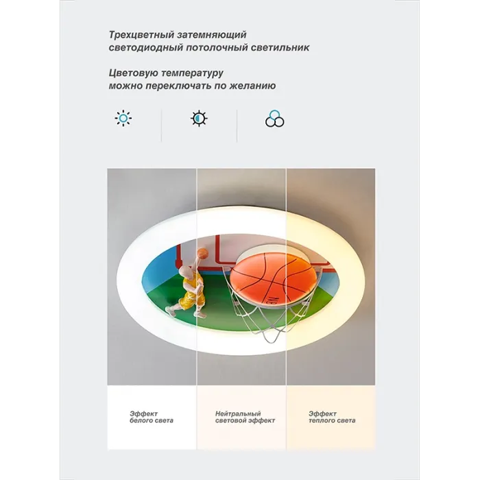 Детская потолочная люстра VER-6591-1 от ImperiumLoft