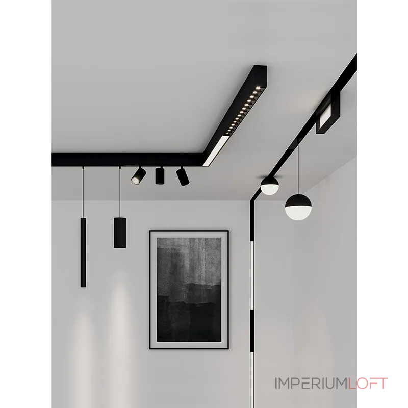 Коннектор питания для магнитного шинопровода VER-20A от ImperiumLoft Коннектор питания для магнитного шинопровода VER-20A от ImperiumLoft