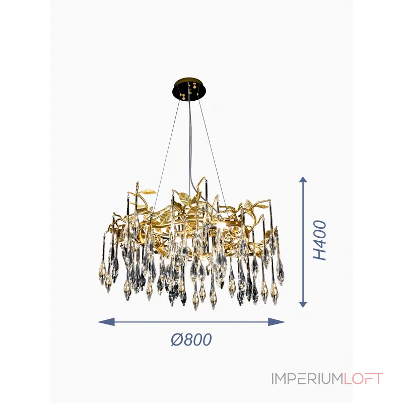 Подвесная люстра VER-856-10 от ImperiumLoft Подвесная люстра VER-856-10 от ImperiumLoft
