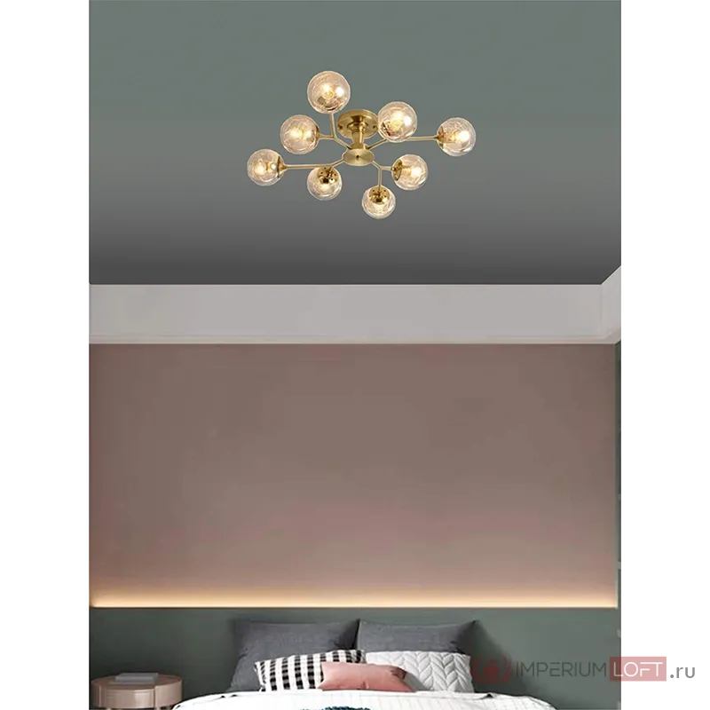 Потолочный светильник VER-1970-8 Коллекция MARMARIS от ImperiumLoft