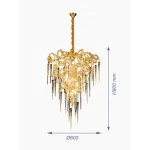 Подвесная люстра VER-7001-10 от ImperiumLoft