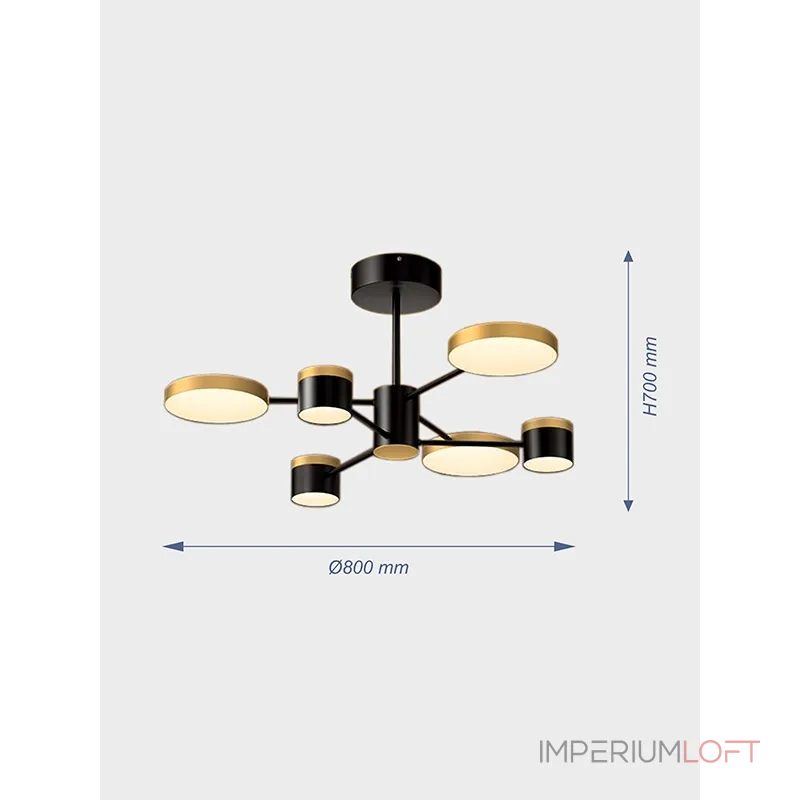 Потолочная люстра VER-1956-6 Потолочная люстра VER-1956-6
