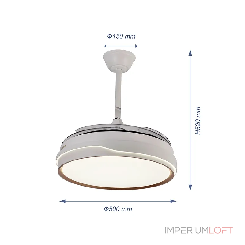 Потолочная люстра с вентилятором VER-68226 Потолочная люстра с вентилятором VER-68226
