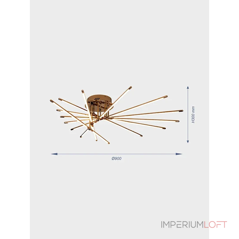 Светильник потолочный VER-7265/900 от ImperiumLoft Светильник потолочный VER-7265/900 от ImperiumLoft