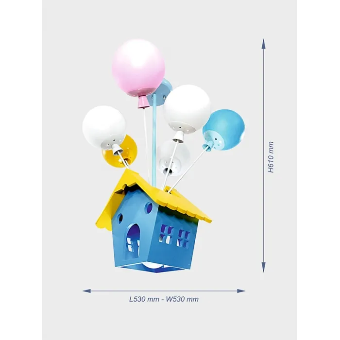 Детская люстра VER-6347-7 от ImperiumLoft
