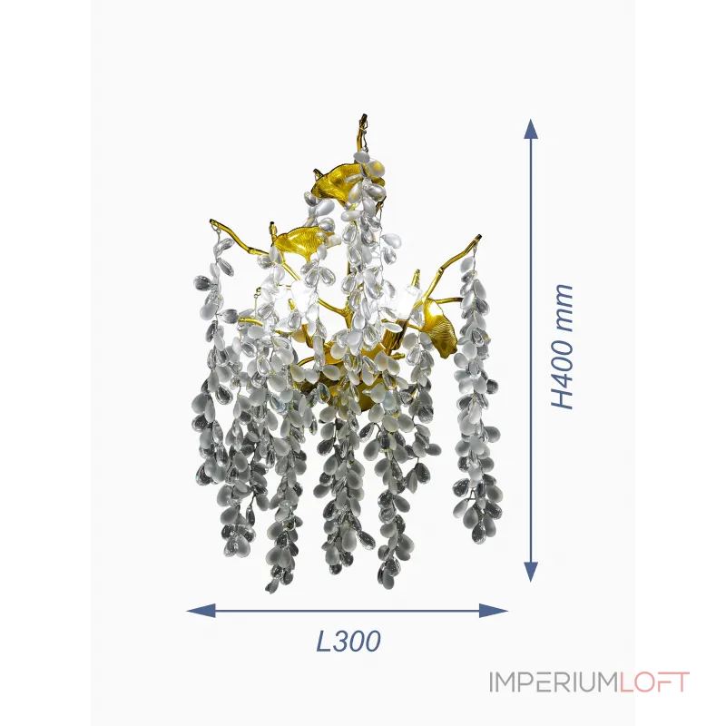 Бра (настенный светильник) VER-892-WL-3 от ImperiumLoft Бра (настенный светильник) VER-892-WL-3 от ImperiumLoft