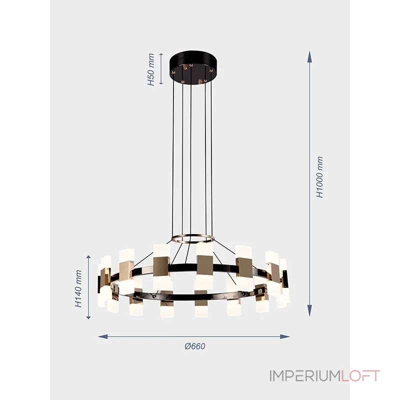 Подвесная люстра VER-2149-15