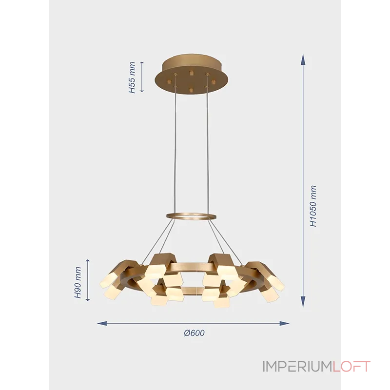 Подвесная люстра VER-2028-8