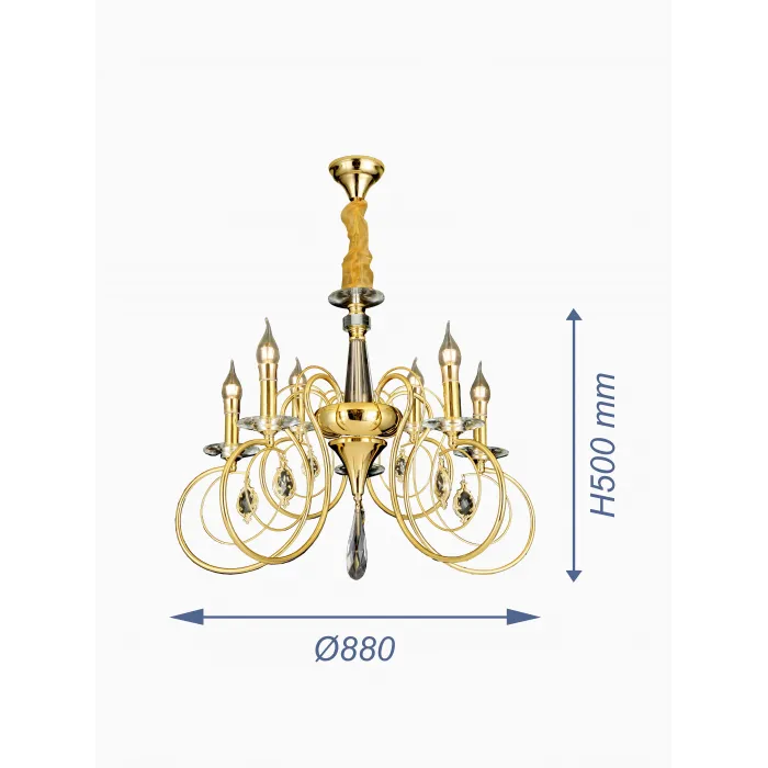 Подвесная люстра VER-GB95339-8 от ImperiumLoft