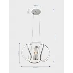 Подвесная люстра VER-3070 от ImperiumLoft