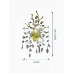 Бра (настенный светильник) VER-7003-WL-3 от ImperiumLoft