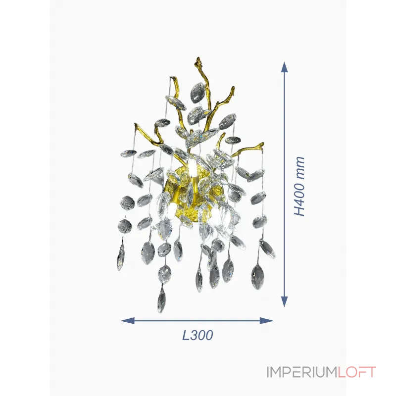 Бра (настенный светильник) VER-7003-WL-3 от ImperiumLoft Бра (настенный светильник) VER-7003-WL-3 от ImperiumLoft
