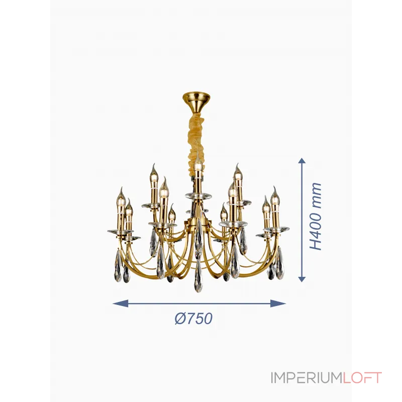 Подвесная люстра VER-95464-12