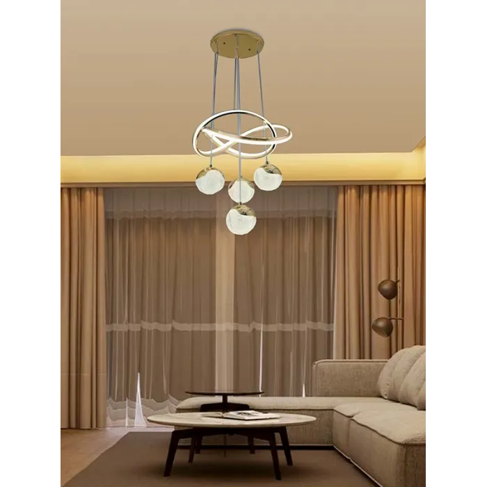 Подвесная люстра VER-5371GD от ImperiumLoft