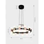 Подвесная люстра VER-2149-12 от ImperiumLoft