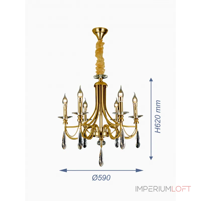 Подвесная люстра VER-95195-6 Подвесная люстра VER-95195-6