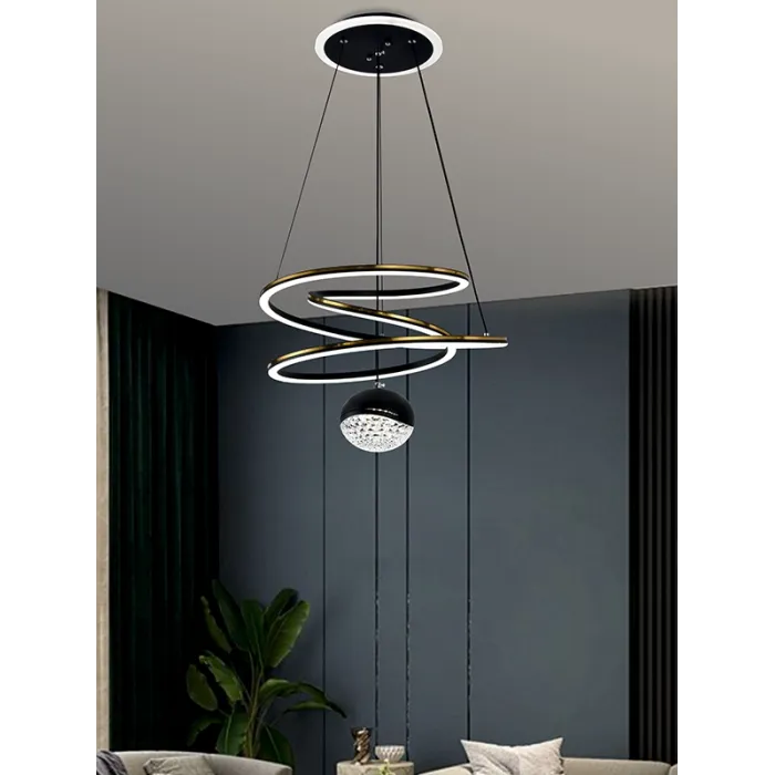 Светильник подвесной VER-3730BK от ImperiumLoft