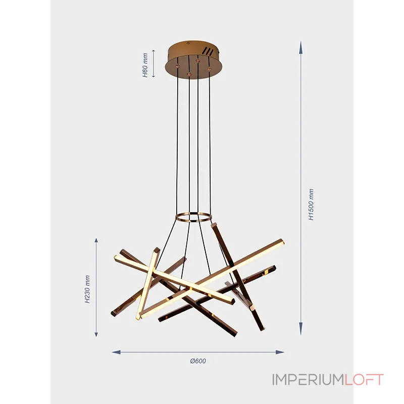 Подвесная люстра VER-7522-L