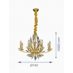 Подвесная люстра VER-95488-8 от ImperiumLoft