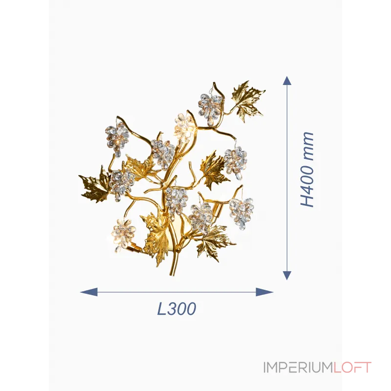 Бра (настенный светильник) VER-891-WL-3 от ImperiumLoft Бра (настенный светильник) VER-891-WL-3 от ImperiumLoft