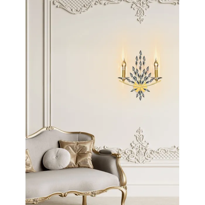 Бра (настенный светильник) VER-95488-2B от ImperiumLoft