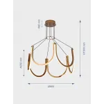 Подвесная люстра VER-7229/600