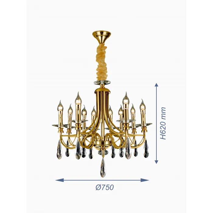 Подвесная люстра VER-95195-10 от ImperiumLoft