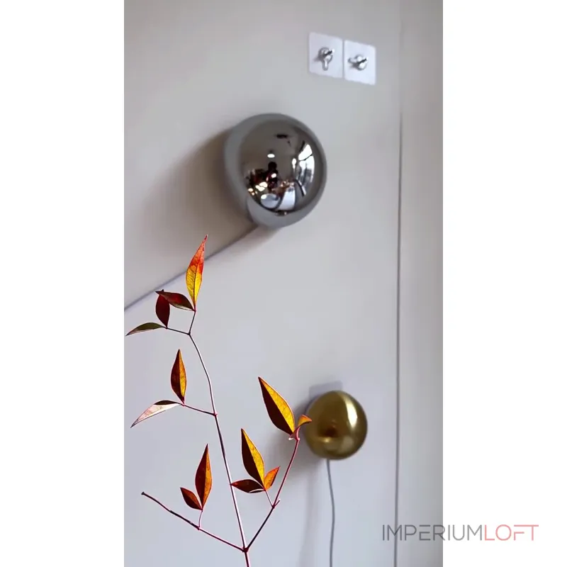 Настенный светильник Spherix Light D16 Silver с акриловым плафоном от VINSA