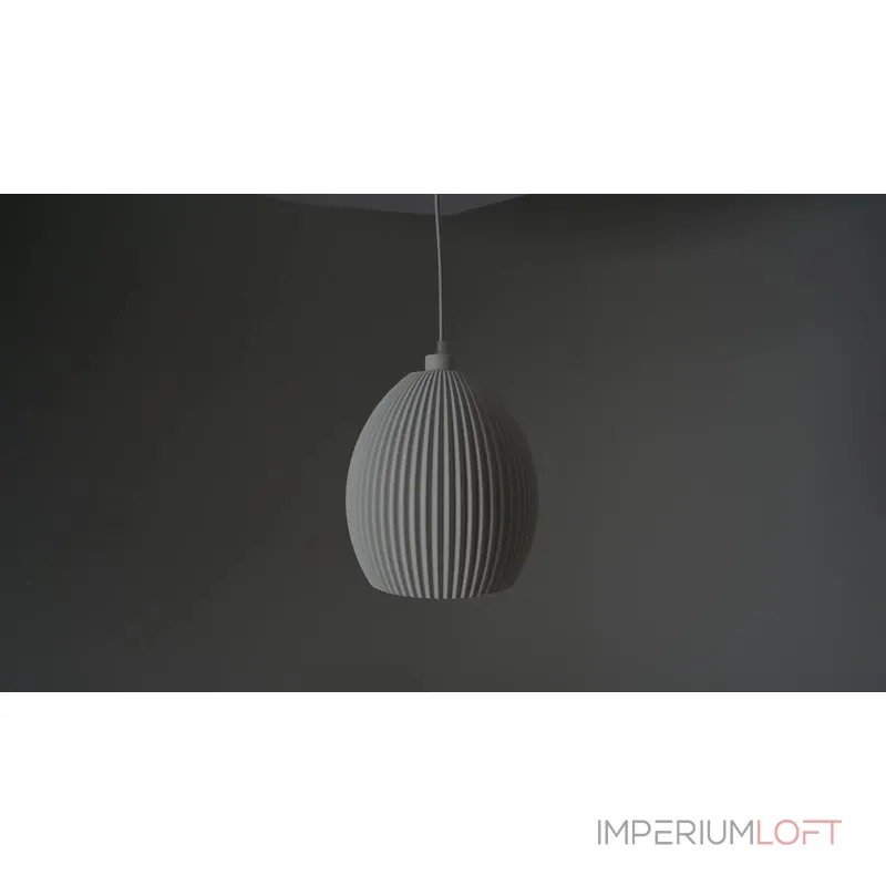 Подвесной светильник Ribbed Dome с рифлёным плафоном от Vinsa