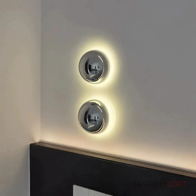 Настенный светильник Spherix Light D16 Silver с акриловым плафоном от VINSA