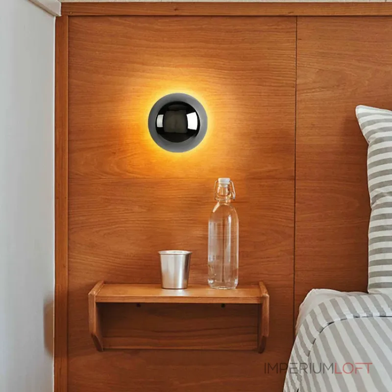 Настенный светильник Spherix Light D16 Gold с акриловым плафоном от VINSA