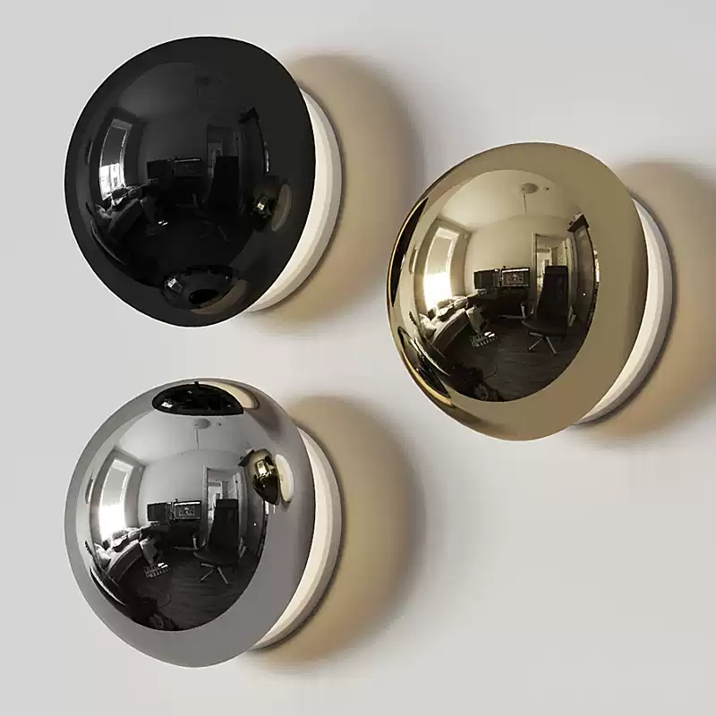 Настенный светильник Spherix Light D16 Gold с акриловым плафоном от VINSA