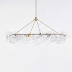 Подвесная люстра XL Bubble Chandeliers с множеством стеклянных шаров от VINSA