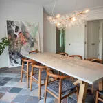 Подвесная люстра XL Bubble Chandeliers с множеством стеклянных шаров от VINSA