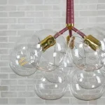 Подвесная люстра XL Bubble Chandeliers с множеством стеклянных шаров от VINSA