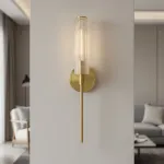 Настенный светильник Nivo Lamy с фактурным плафоном из стекла от VINSA