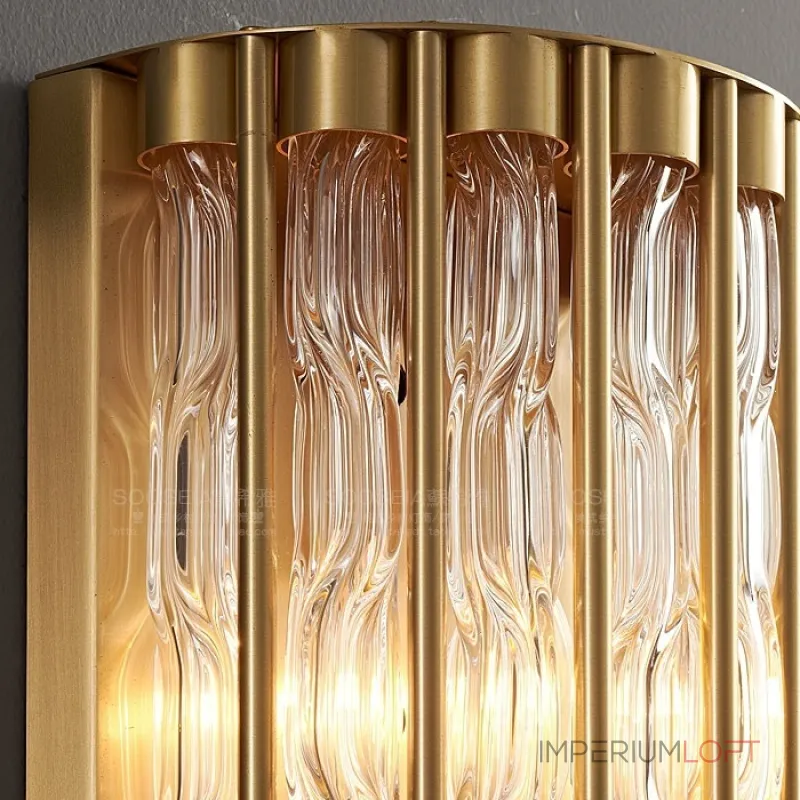 Настенный светильник CASEY LIGHT P3 с фактурным плафоном из стекла от VINSA