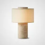 Настольная лампа Travertine Pillar на аккумуляторной батарее от Vinsa