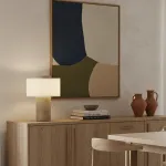 Настольная лампа Travertine Pillar на аккумуляторной батарее от Vinsa