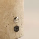 Настольная лампа Travertine Pillar на аккумуляторной батарее от Vinsa