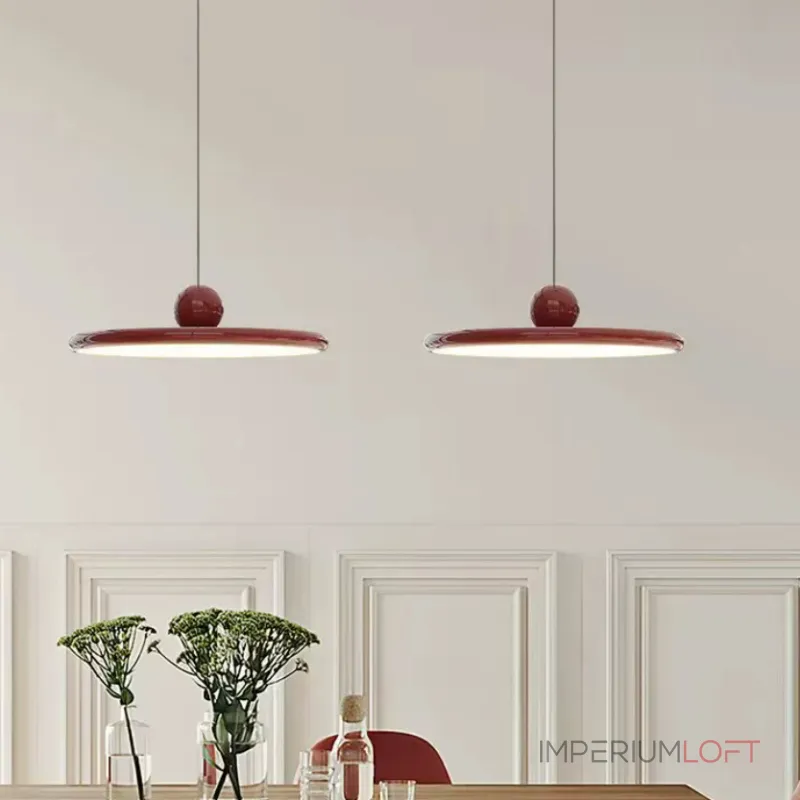 Подвесной светильник Amit Area Red с оригинальным плафоном от Vinsa Подвесной светильник Amit Area Red с оригинальным плафоном от Vinsa