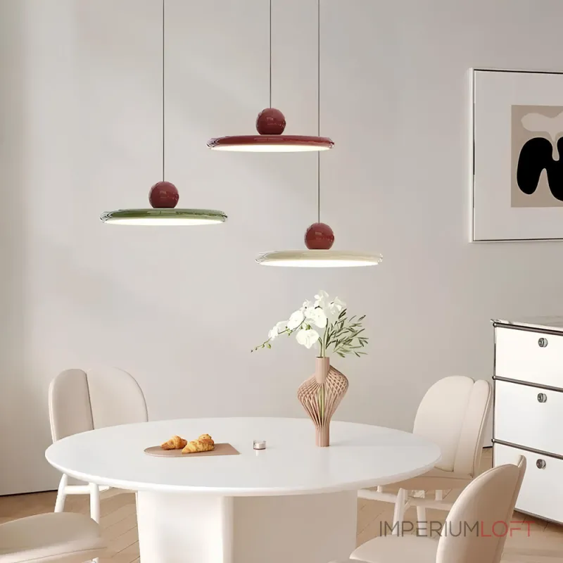 Подвесной светильник Amit Area Red с оригинальным плафоном от Vinsa Подвесной светильник Amit Area Red с оригинальным плафоном от Vinsa