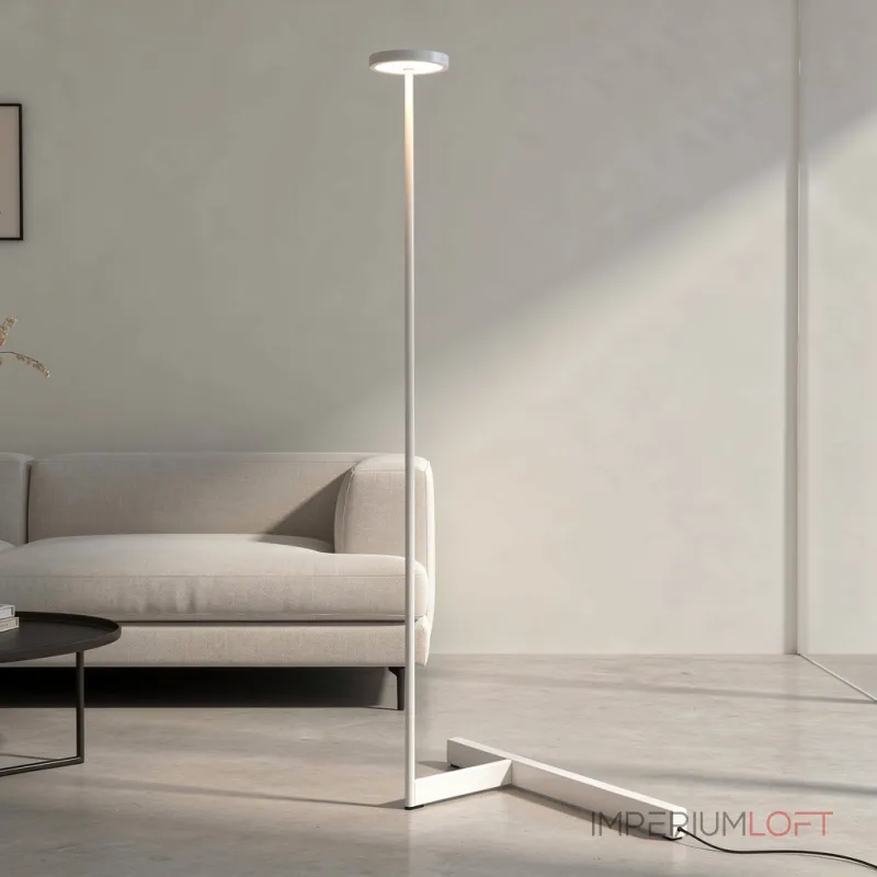 Торшер Sharp Edge White H100 лаконичной формы от Vinsa