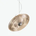 Подвесной светильник Concentric D45 с фактурным стеклянным плафоном от Vinsa