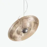 Подвесной светильник Concentric D65 с фактурным стеклянным плафоном от Vinsa