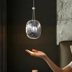 Подвесной светильник FOLI с хрустальным плафоном от Vinsa